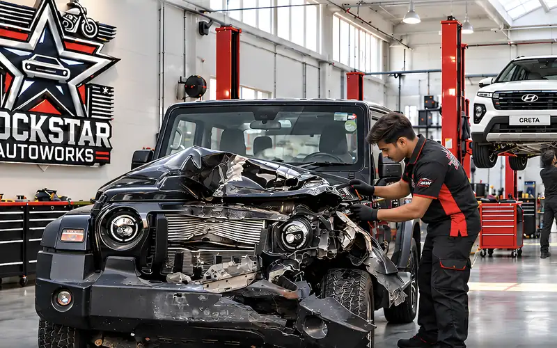 Denting & Painting at Rockstar Autoworks