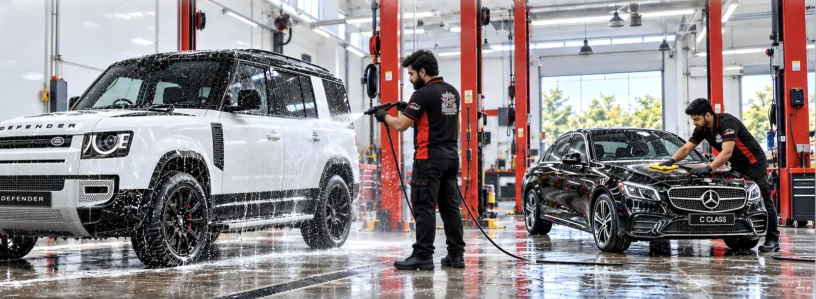 Wash & Interior Care at Rockstar Autoworks, Agra